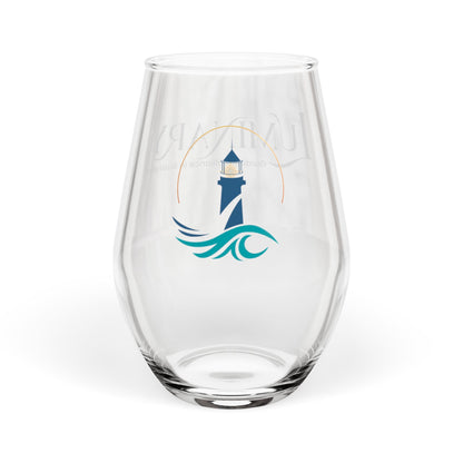 Luminary Logo Stemless Wine Glass — 11.75 oz