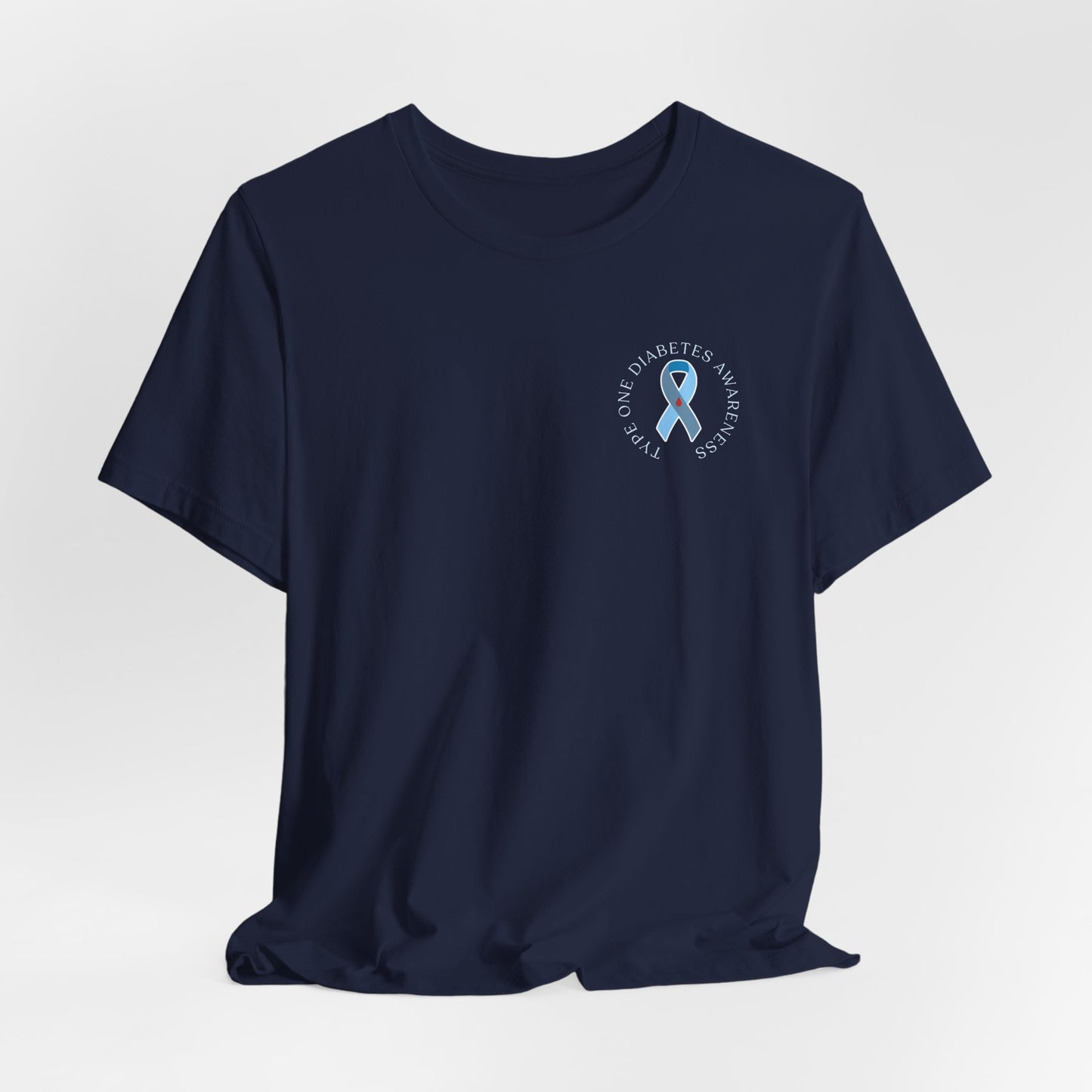 T1D Awareness Front & Back Design Tee