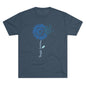 T1D Awareness Sunflower Tee — Front & Back Diabetes Support Shirt
