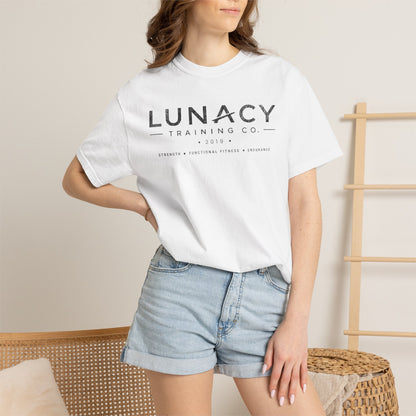 Lunacy Training Co. Logo T-Shirt — Vintage Fitness Tee