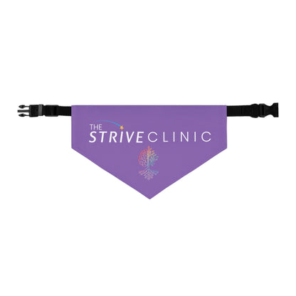 Purple Pet Bandana Collar - Strive Clinic