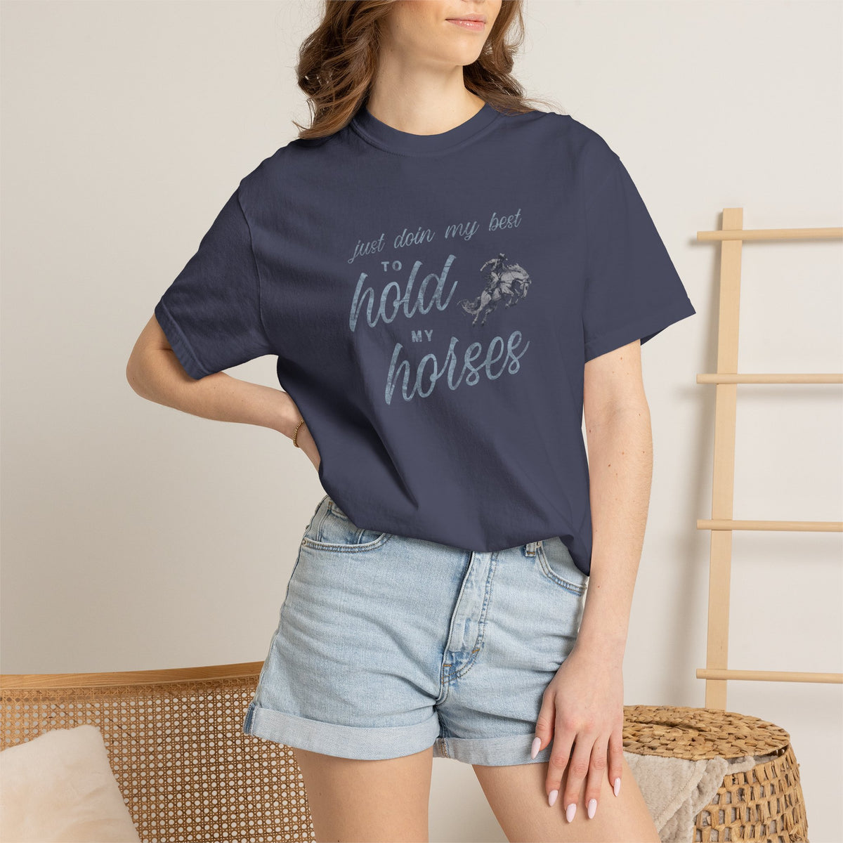 Hold My Horses Comfort Colors Tee