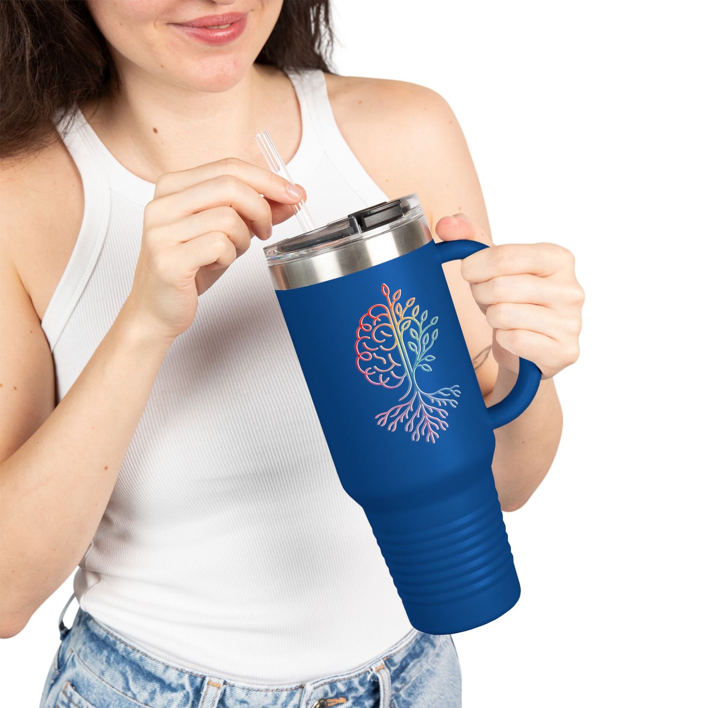 40oz Insulated Travel Mug — Strive