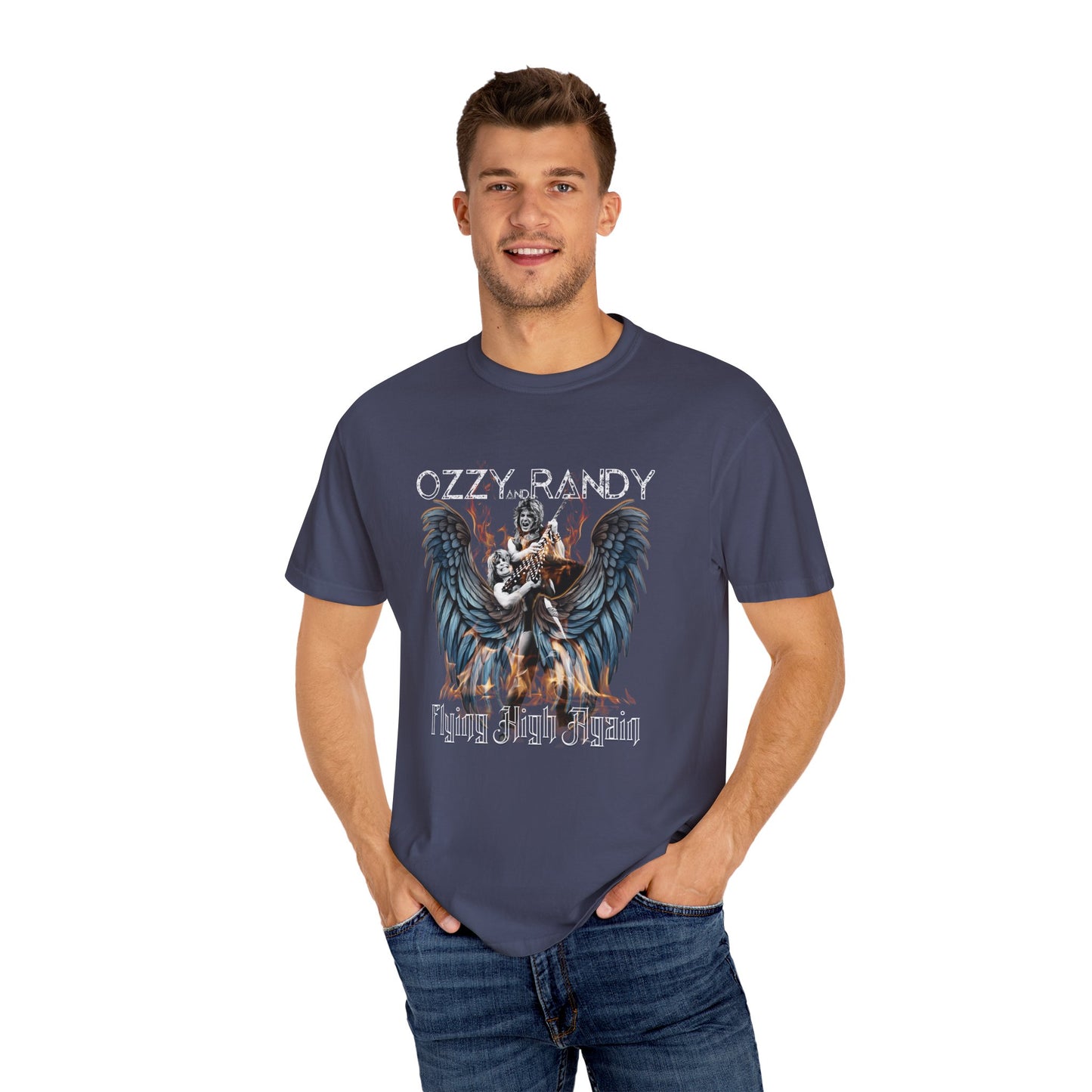 Flying High Again Garment Dyed Tee