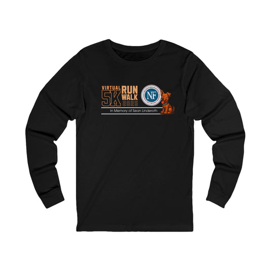 Virtual Run/Walk 5K Long Sleeve Tee — NF Strong for Sean