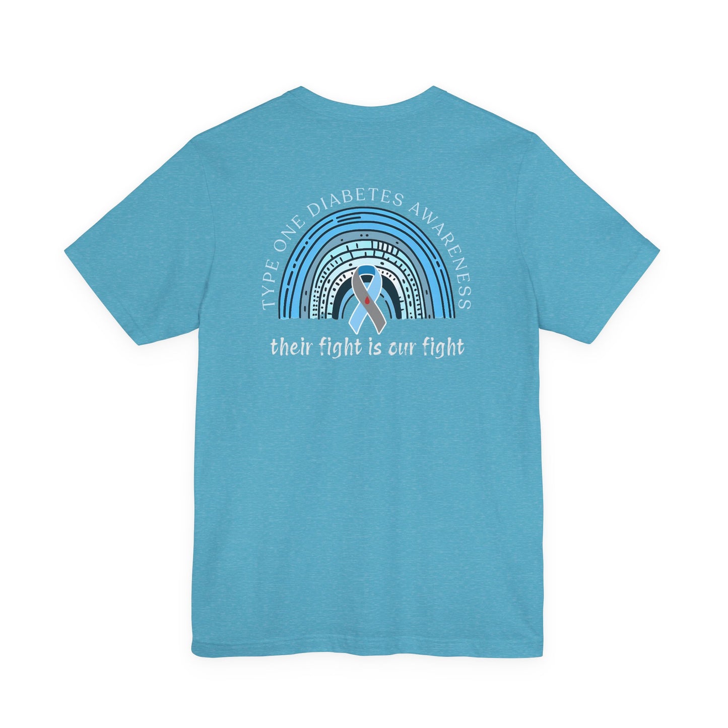 T1D Awareness Front & Back Design Tee