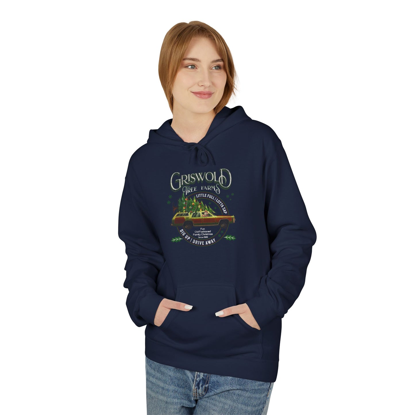 Christmas Tree Farm Hoodie, National Lampoon Griswold Theme, Holiday Sweatshirt, Family Xmas