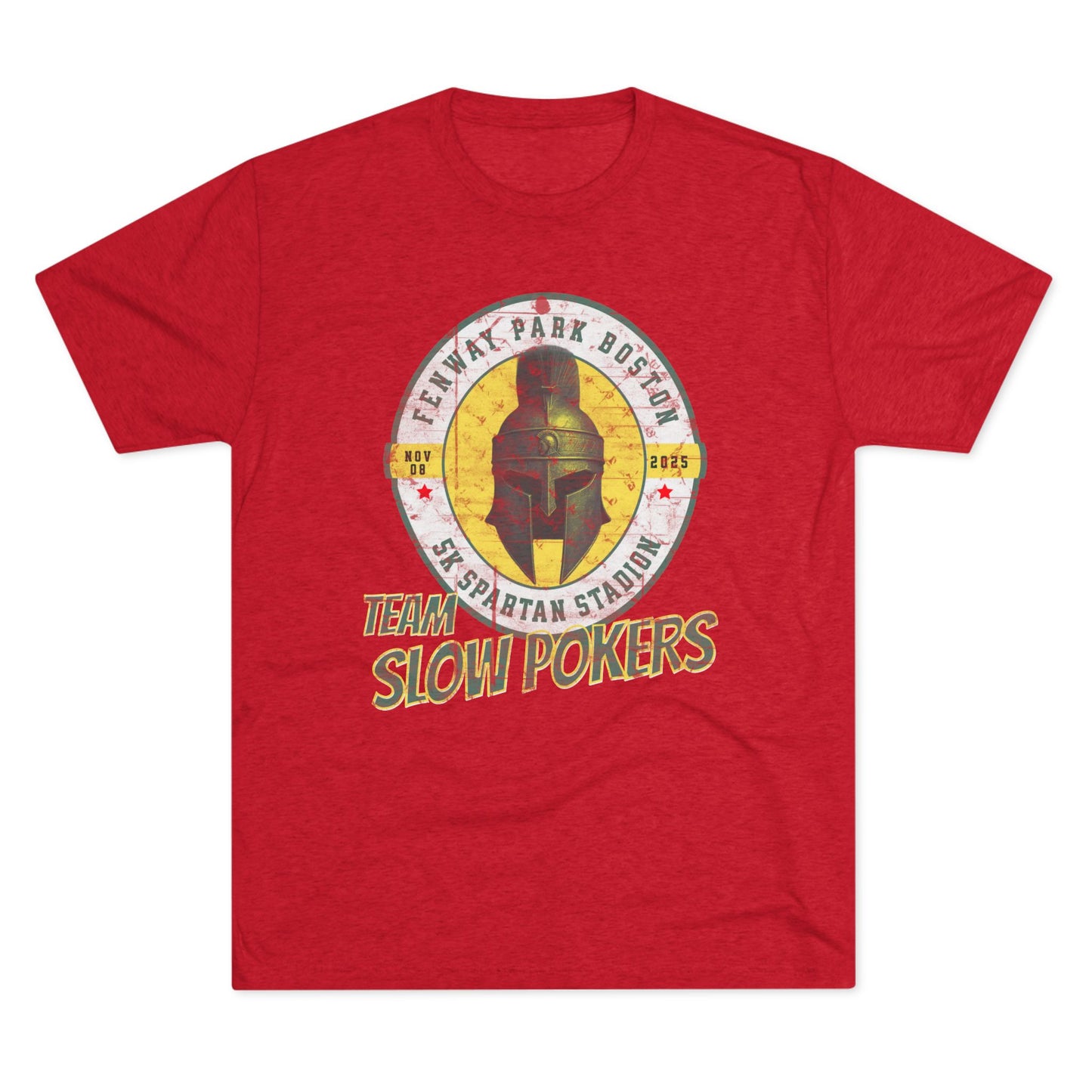 Spartan Slow Pokers Race Tee | Front Only Print