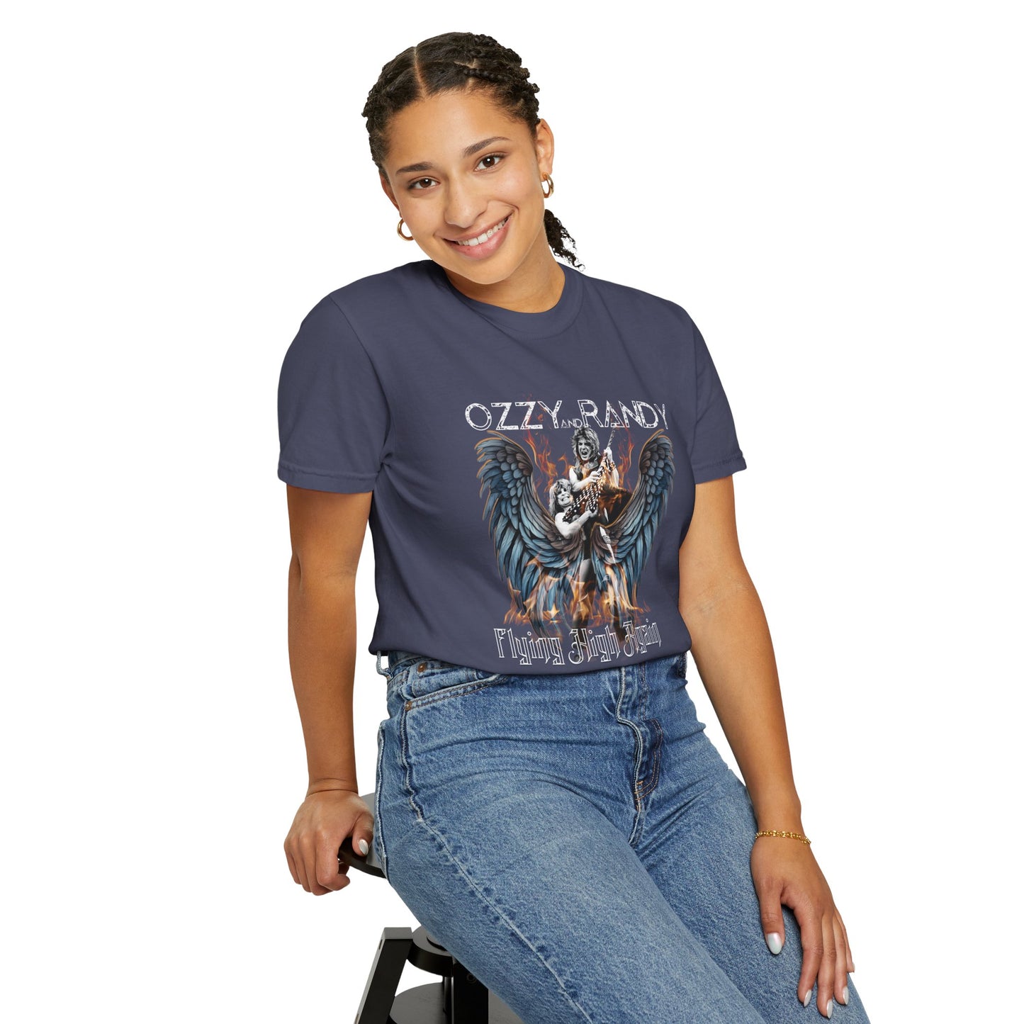 Flying High Again Garment Dyed Tee