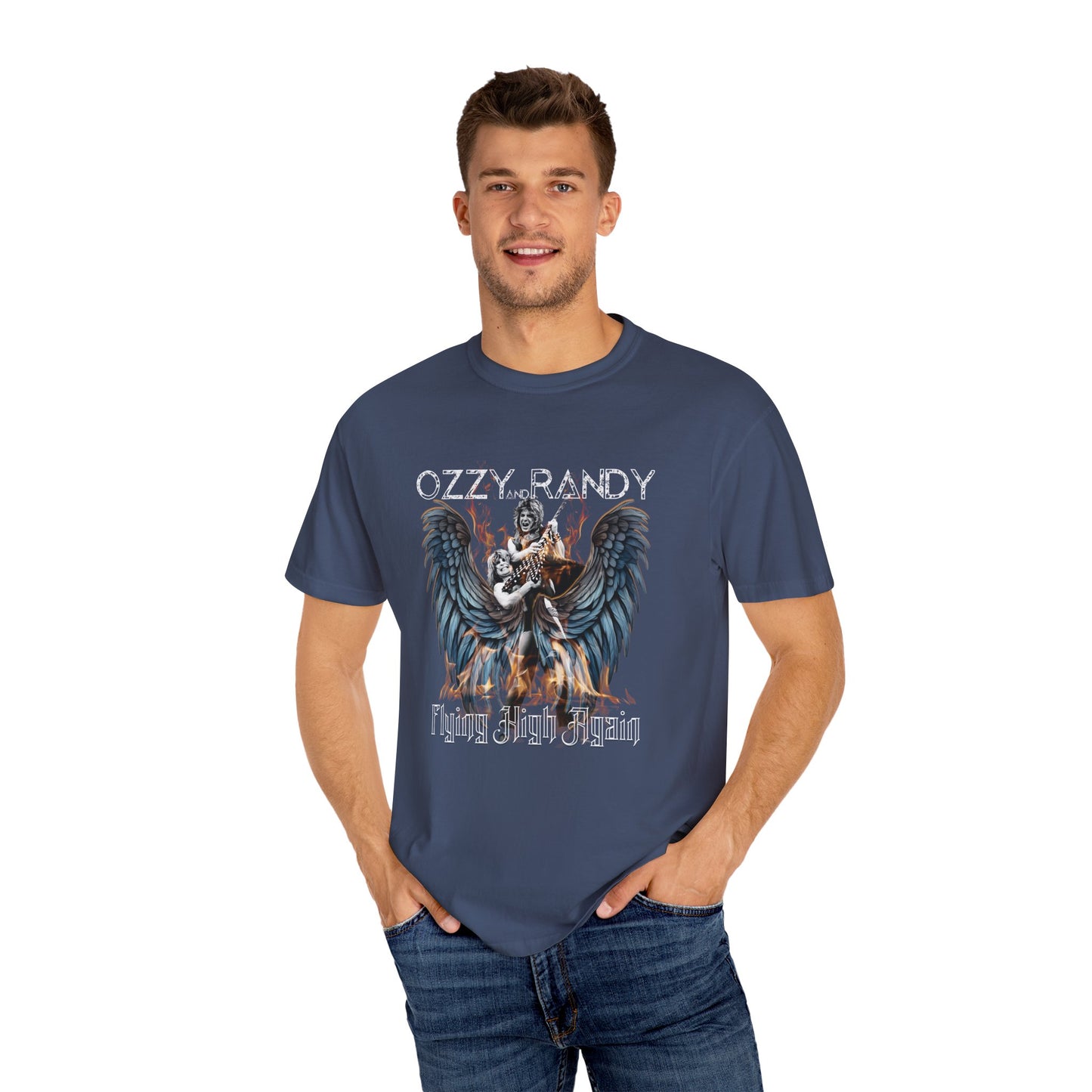 Flying High Again Garment Dyed Tee