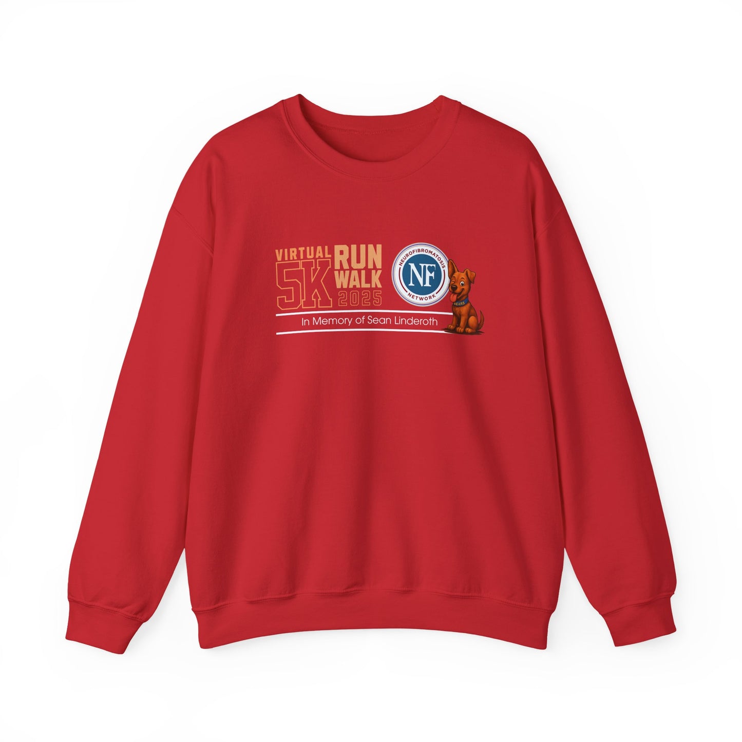 NF Virtual 5K Run/Walk Crewneck Sweatshirt — In Memory of Sean