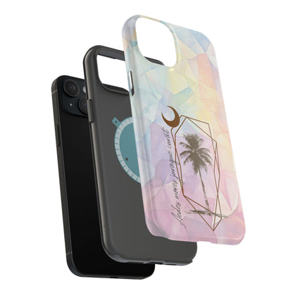 Geometric Palm phone case | Magnetic Impact-Resistant Case