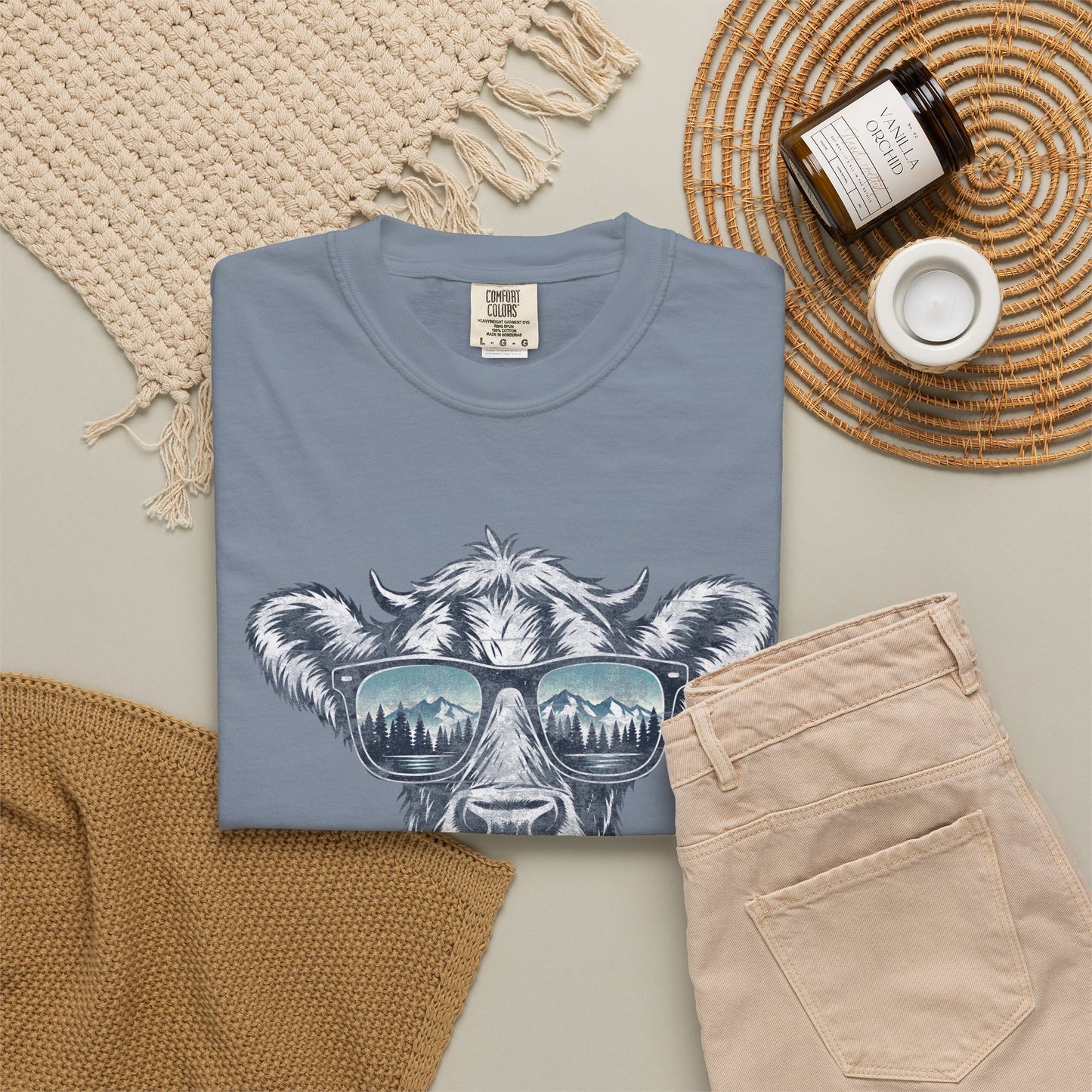 Shaded Cow Graphic Tee