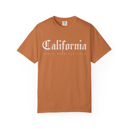 California Don't Poke the Bear Garment Dyed Tee