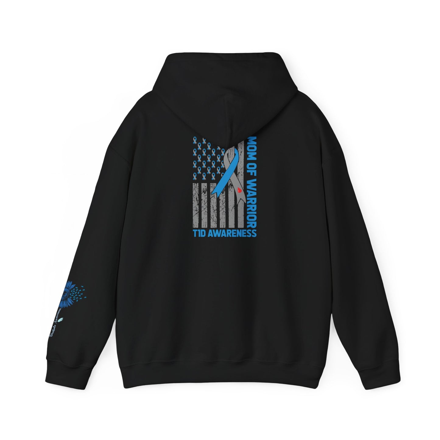 Personalized Warrior Mom Hoodie — TID Awareness Sweatshirt