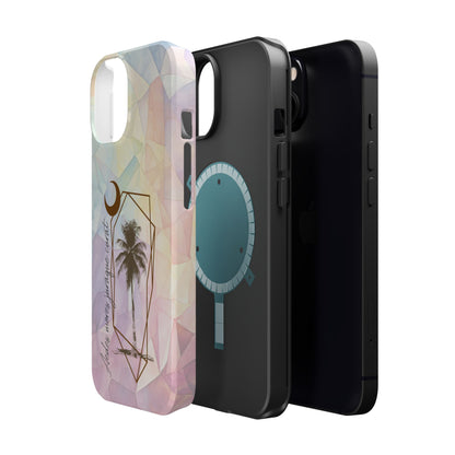 Geometric Palm phone case | Magnetic Impact-Resistant Case