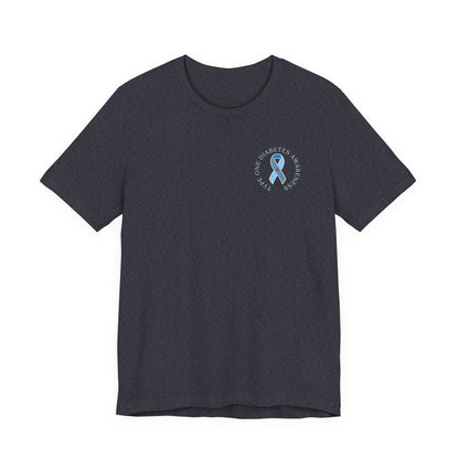 T1D Awareness Front & Back Design Tee