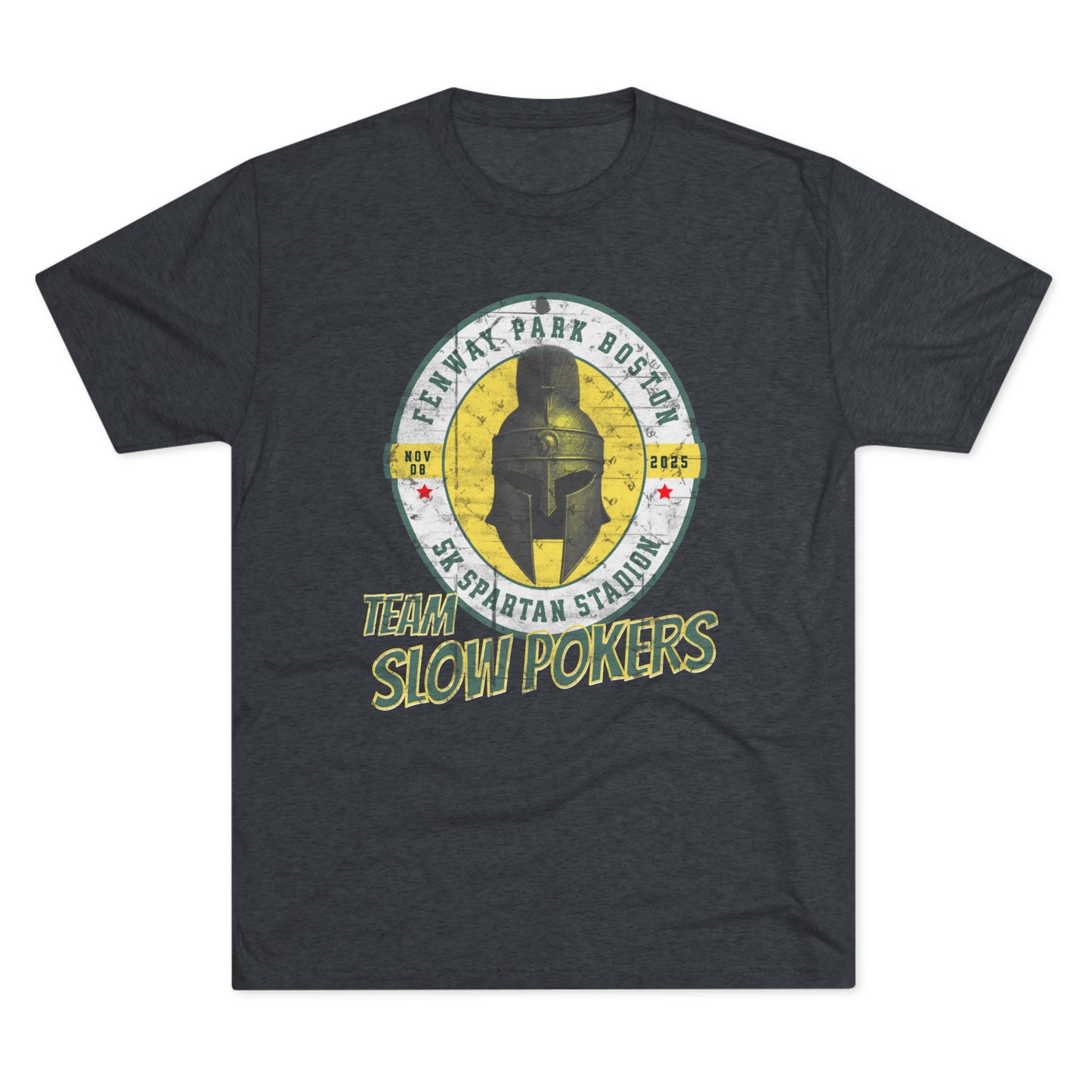Spartan Slow Pokers Race Tee | Front Only Print