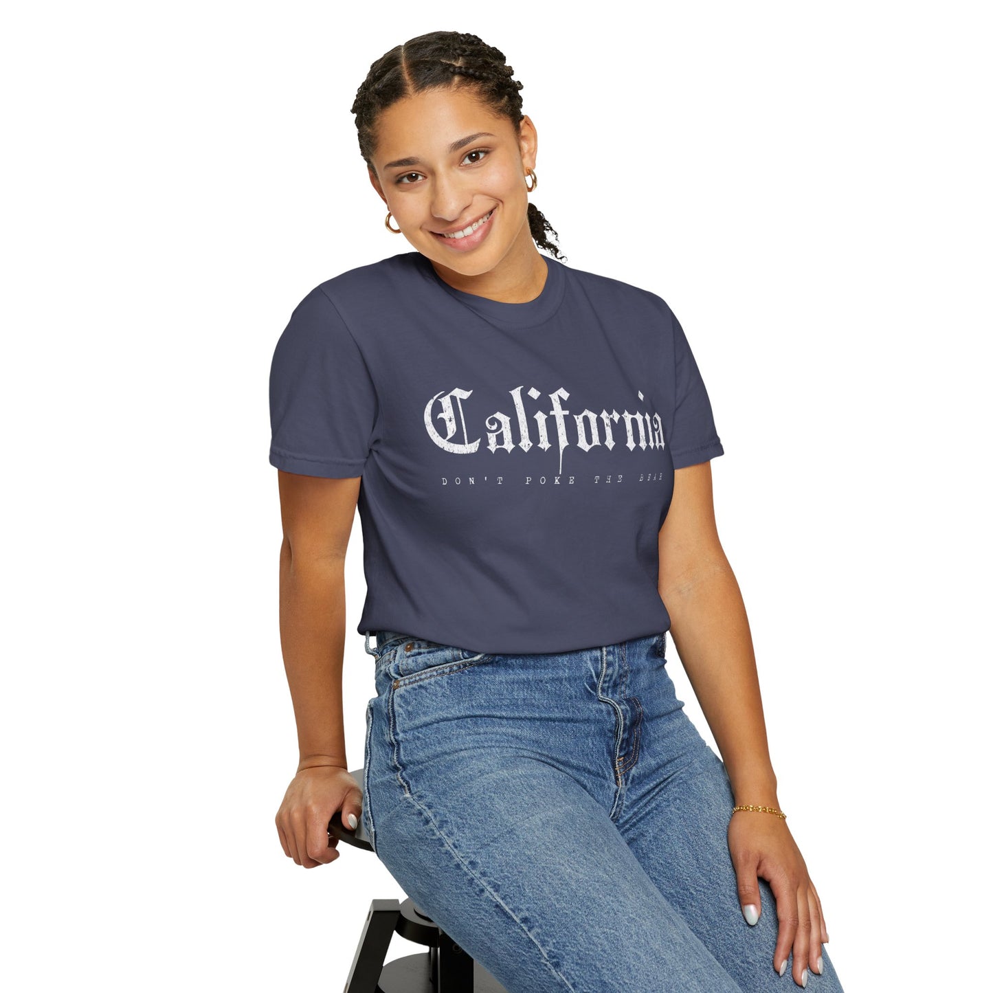 California Don't Poke the Bear Garment Dyed Tee