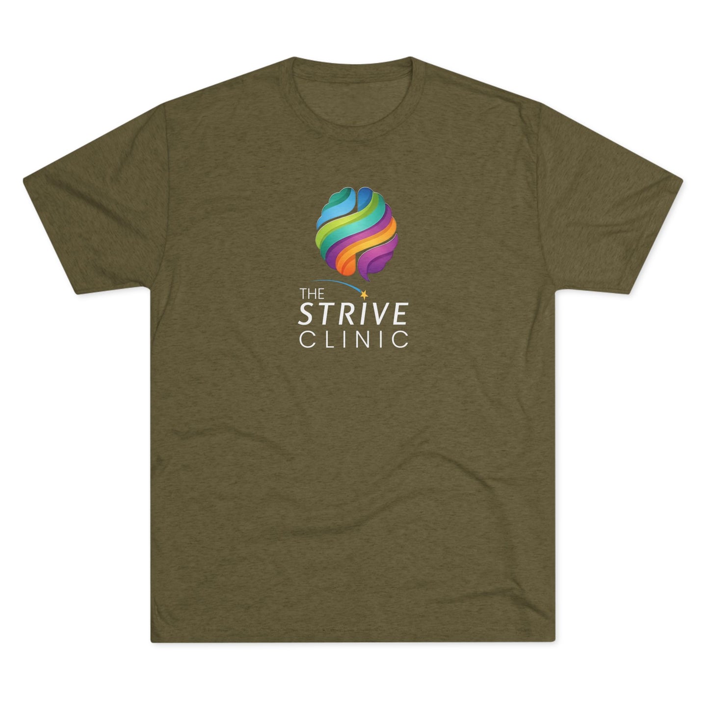 Strive Clinic Brain Tee | Front Print