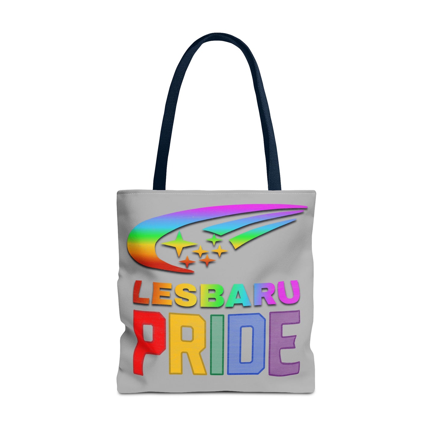 Lesbaru Pride Tote Bag, Subaru Lover, Lesbian, Reusable Bag, LGBT Rainbow Flag, LGBTQ Pride, Grocery Bag, Market Tote, Eco-Friendly
