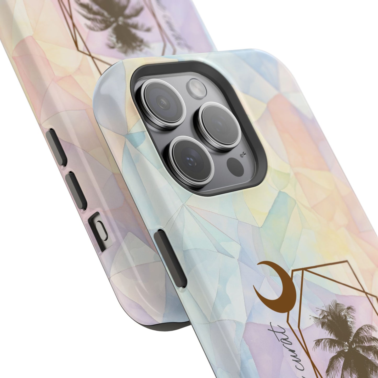 Geometric Palm phone case | Magnetic Impact-Resistant Case