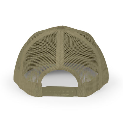 Embroidered Mesh Snapback Hat