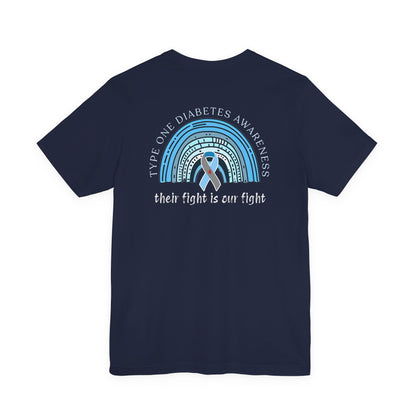 T1D Awareness Front & Back Design Tee