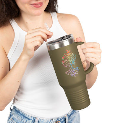 40oz Insulated Travel Mug — Leak Resistant Lid