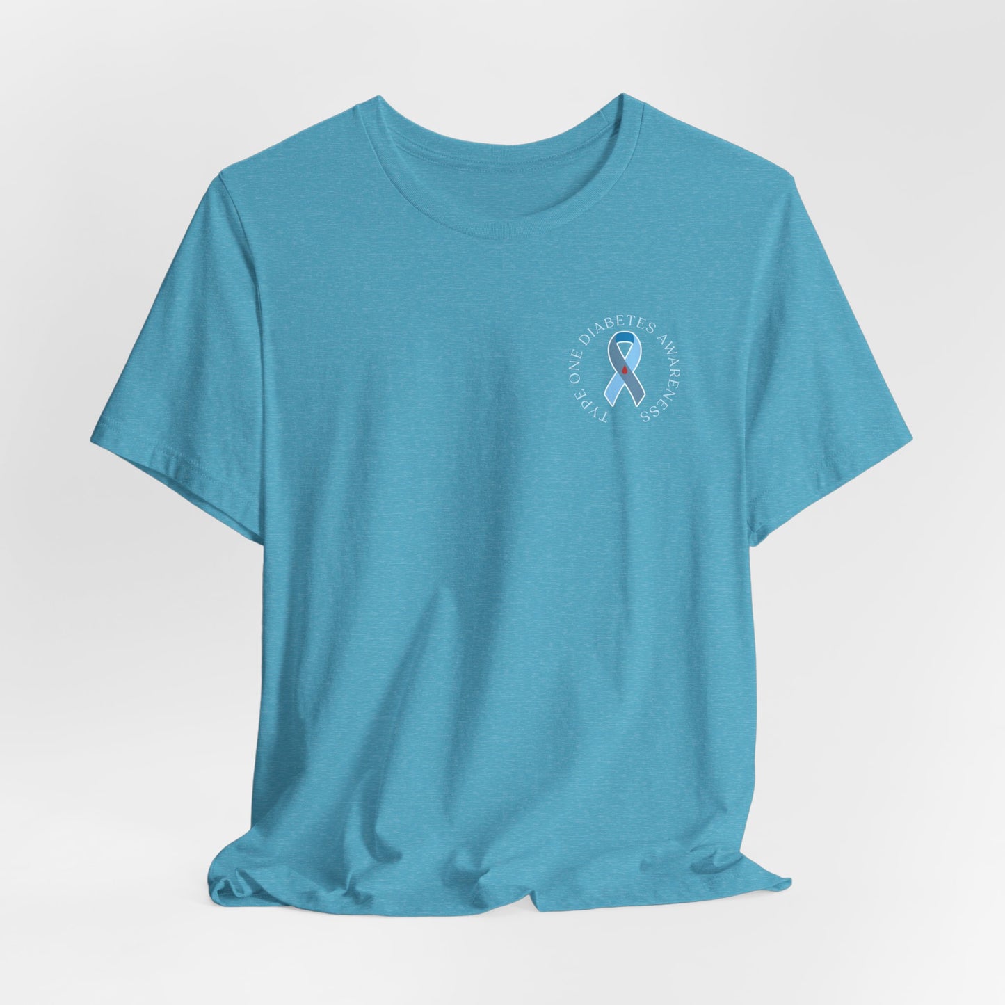 T1D Awareness Front & Back Design Tee
