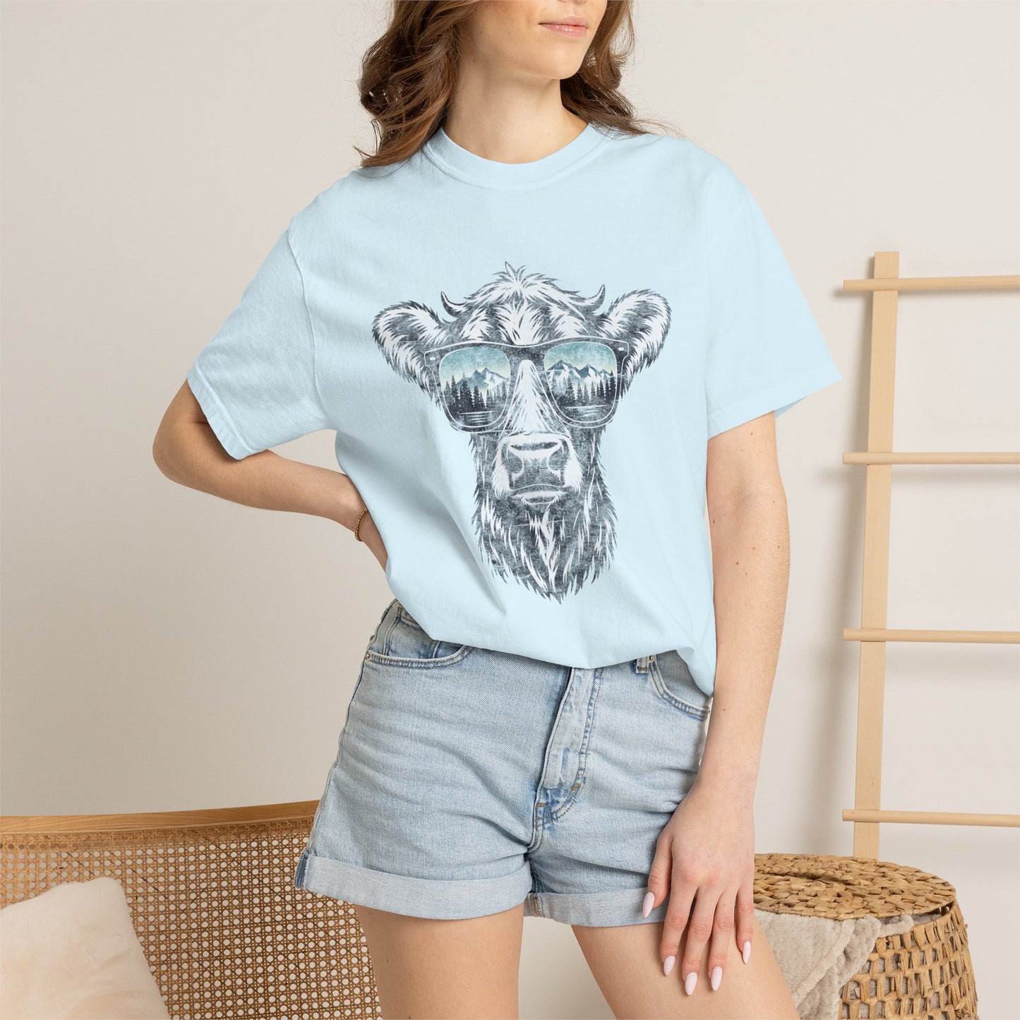 Shaded Cow Graphic Tee