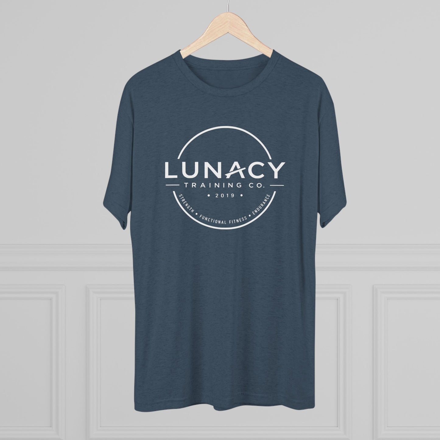 Lunacy Training Co. Circle Logo Next Level Tee