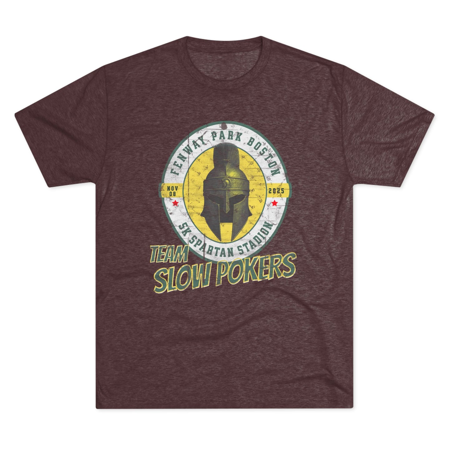 Spartan Slow Pokers Race Tee | Front Only Print