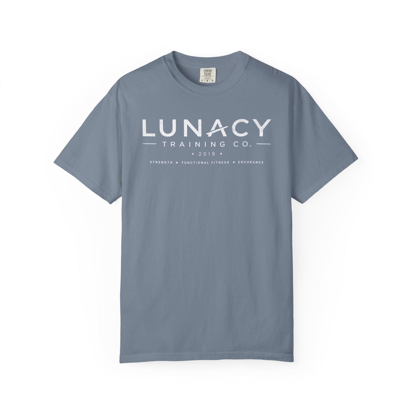 Lunacy Training Co. Logo T-Shirt — Vintage Fitness Tee