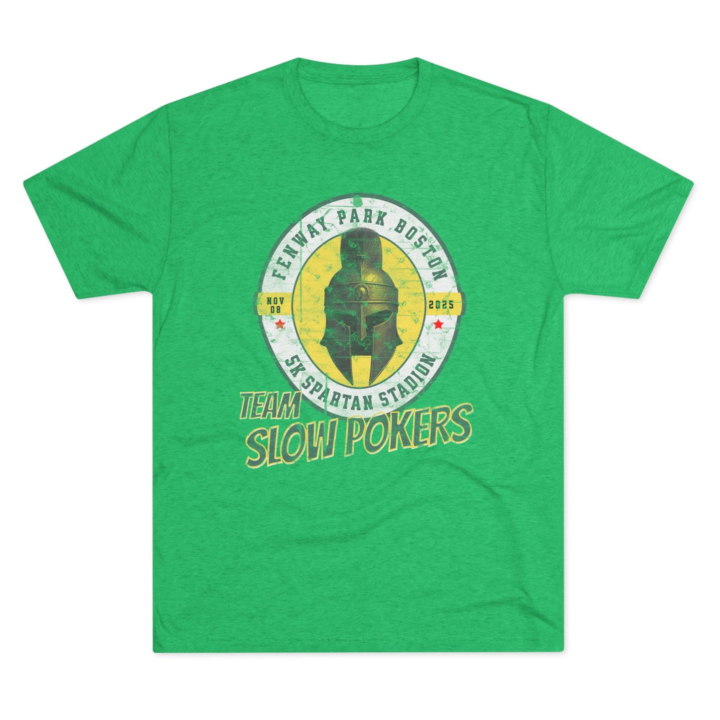Spartan Slow Pokers Race Tee | Front Only Print