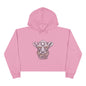 Fall Season Cow Crop Hoodie