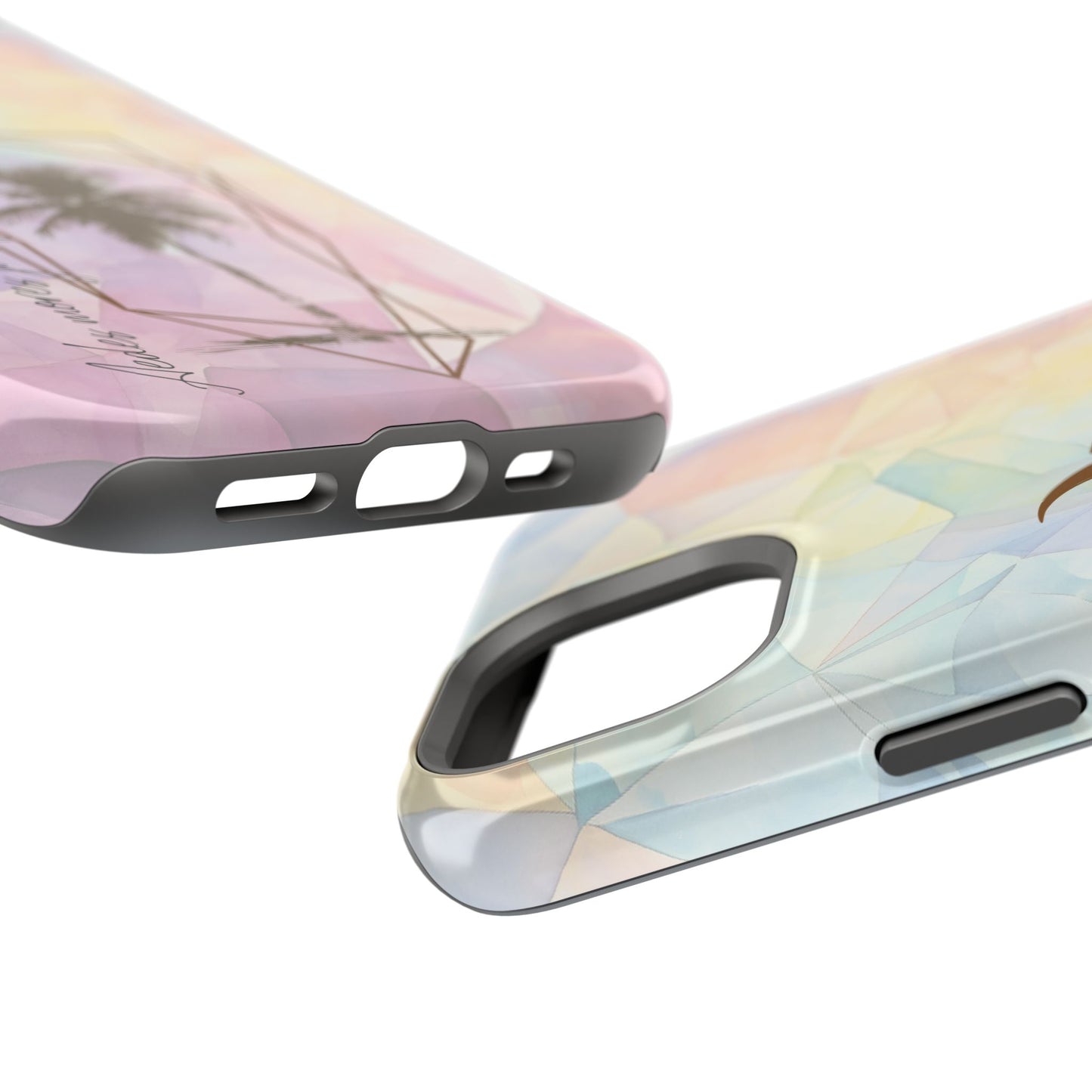 Geometric Palm phone case | Magnetic Impact-Resistant Case