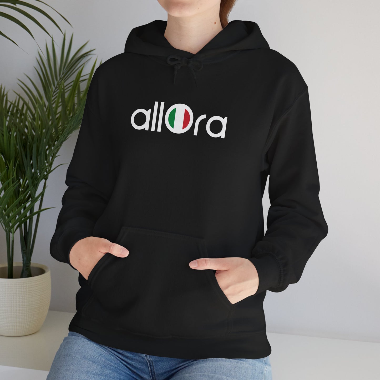 Italian Flag 'Allora' Unisex Hoodie