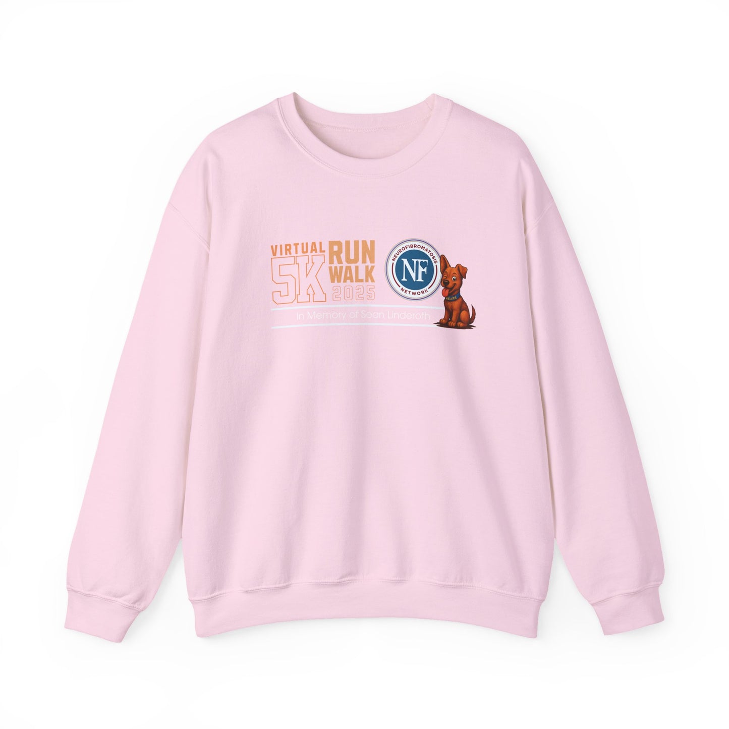 NF Virtual 5K Run/Walk Crewneck Sweatshirt — In Memory of Sean