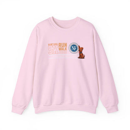 NF Virtual 5K Run/Walk Crewneck Sweatshirt — In Memory of Sean