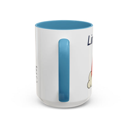 Personalized Rainbow Accent Coffee Mug