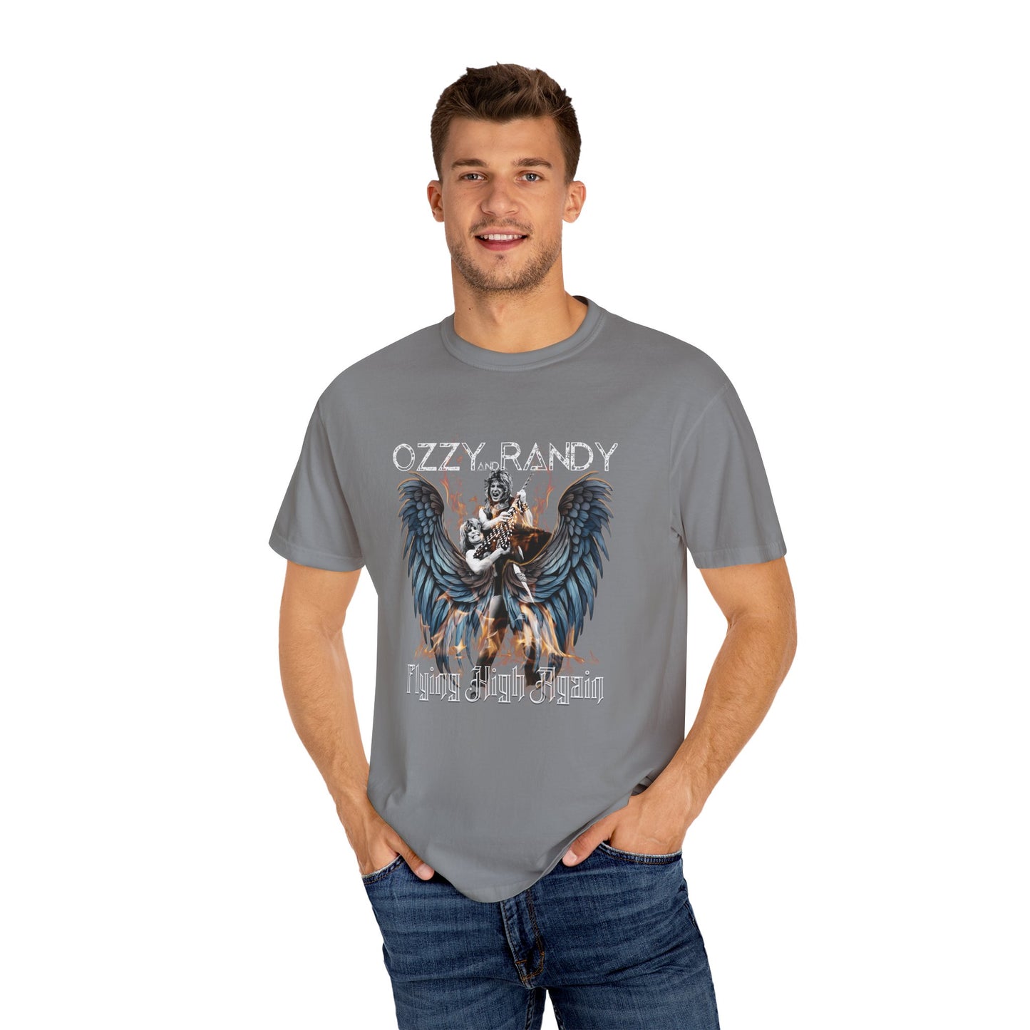 Flying High Again Garment Dyed Tee