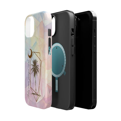 Geometric Palm phone case | Magnetic Impact-Resistant Case