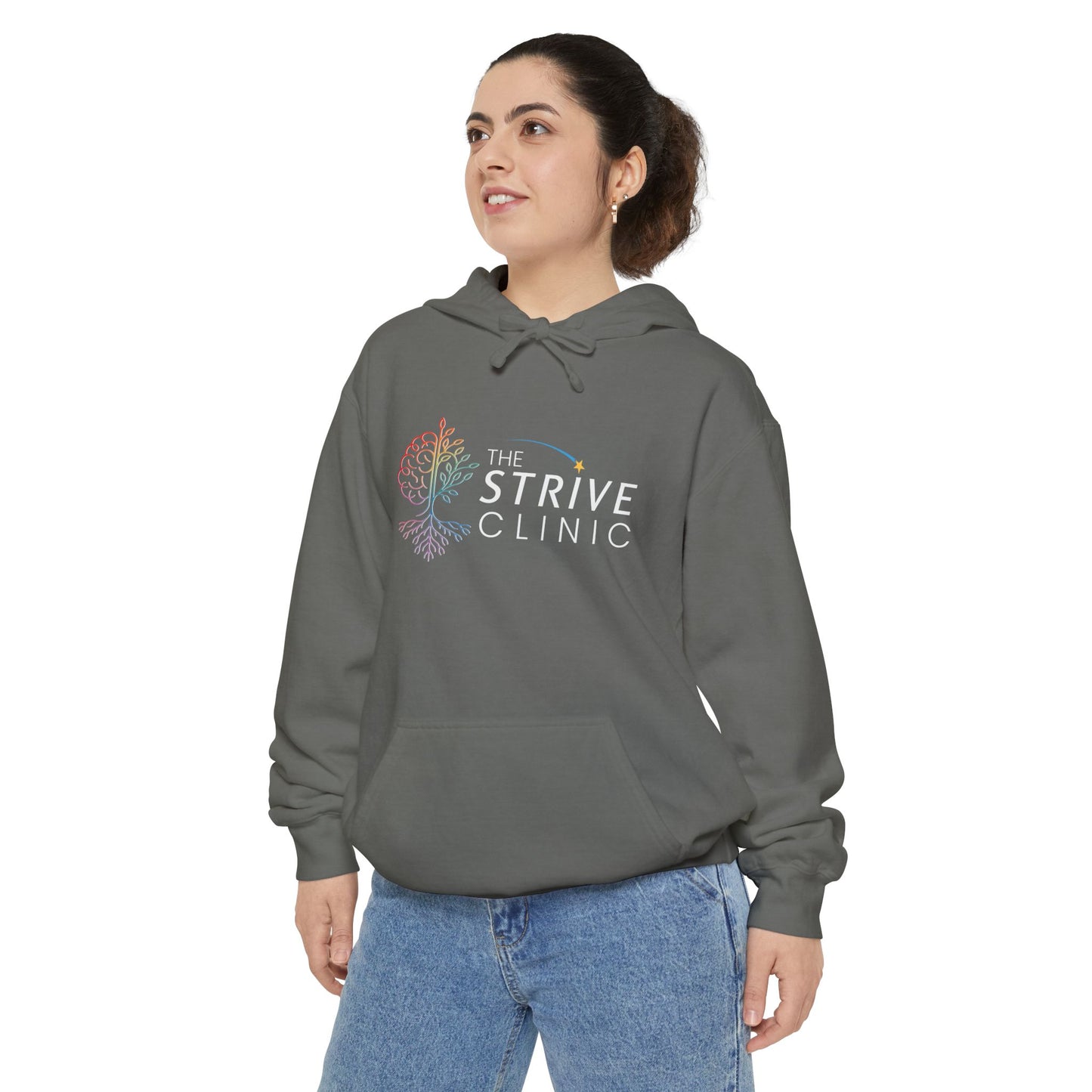 Garment-Dyed Hoodie - Strive Clinic *runs small