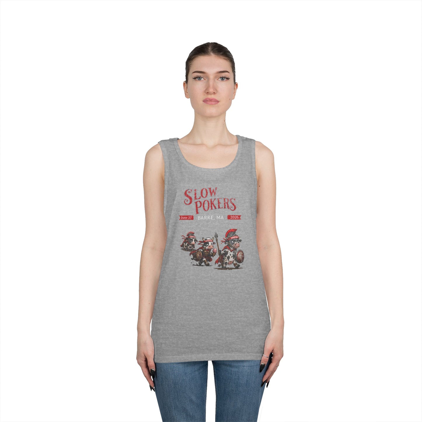 Barre Spartan Slow Pokers Unisex Tank