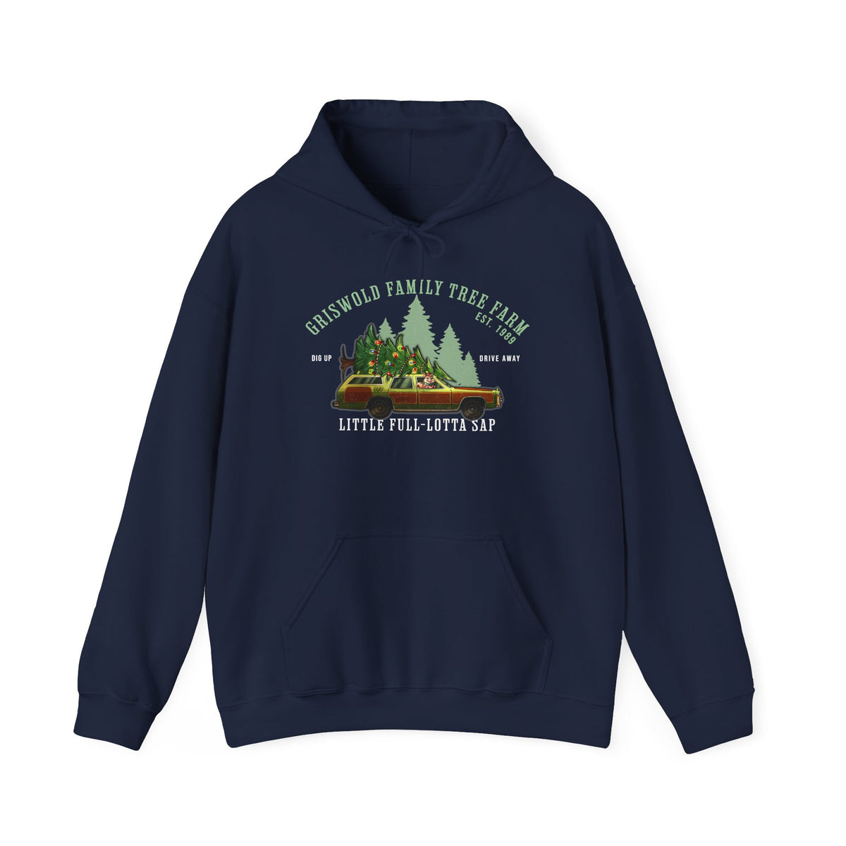 Griswold Family Tree Farm Hoodie | Griswold Christmas 80s Movie Classic