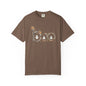 Rustic Unisex Garment-Dyed Boo T-Shirt for Fall