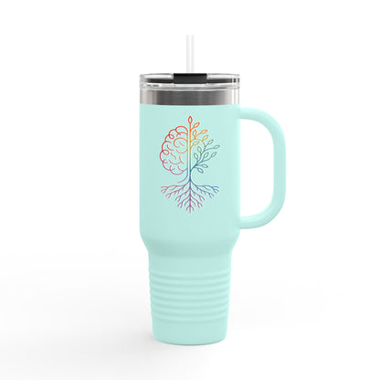 40oz Insulated Travel Mug — Leak Resistant Lid