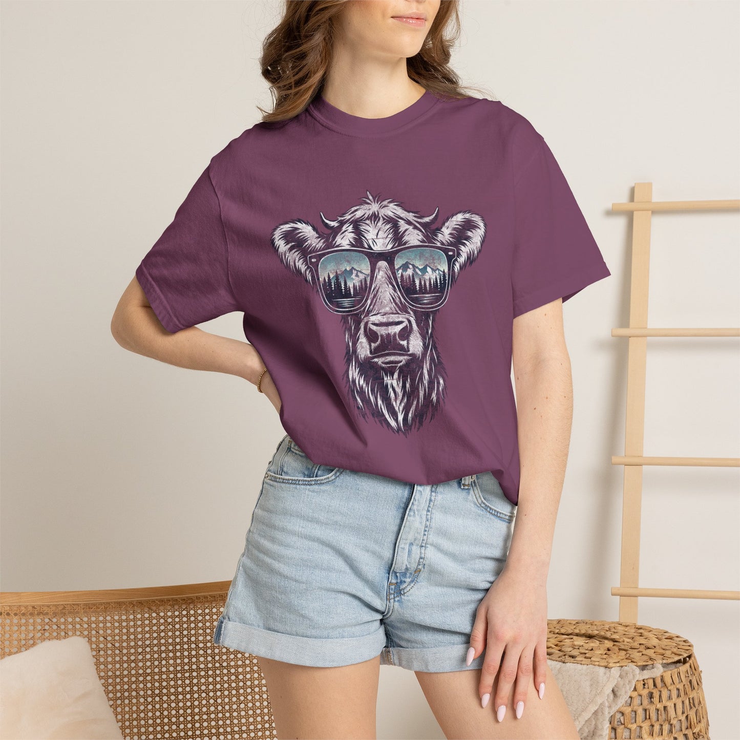 Shaded Cow Graphic Tee