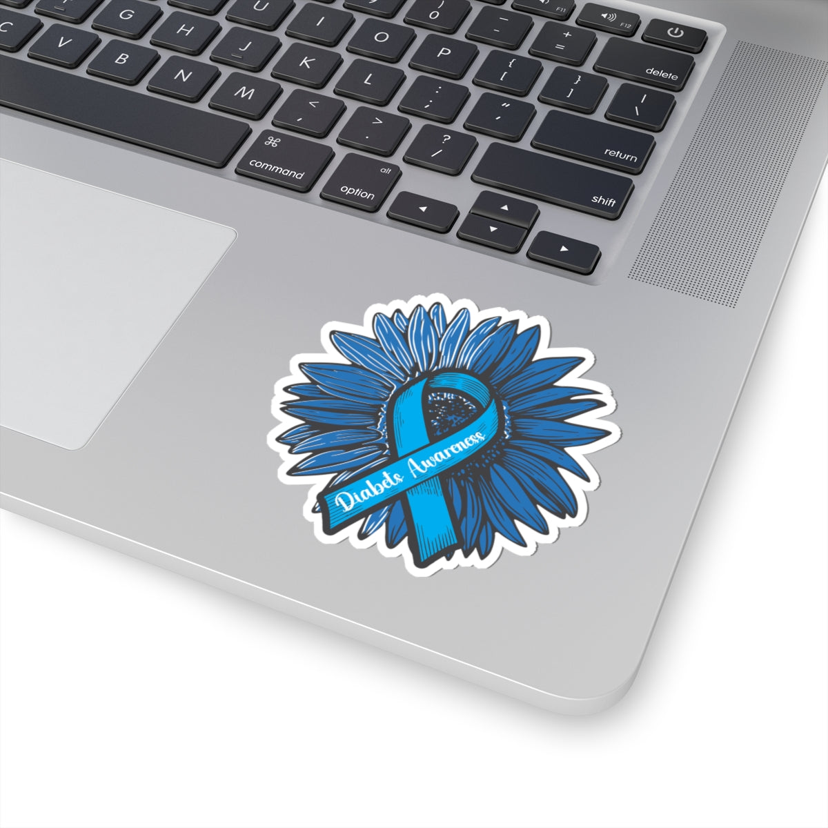 Diabetes Awareness Sunflower Sticker